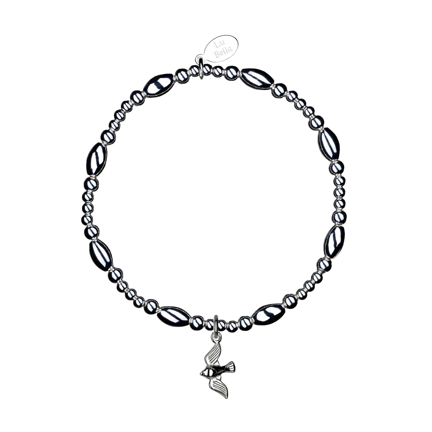 Dove & Peace Stacking Bracelet