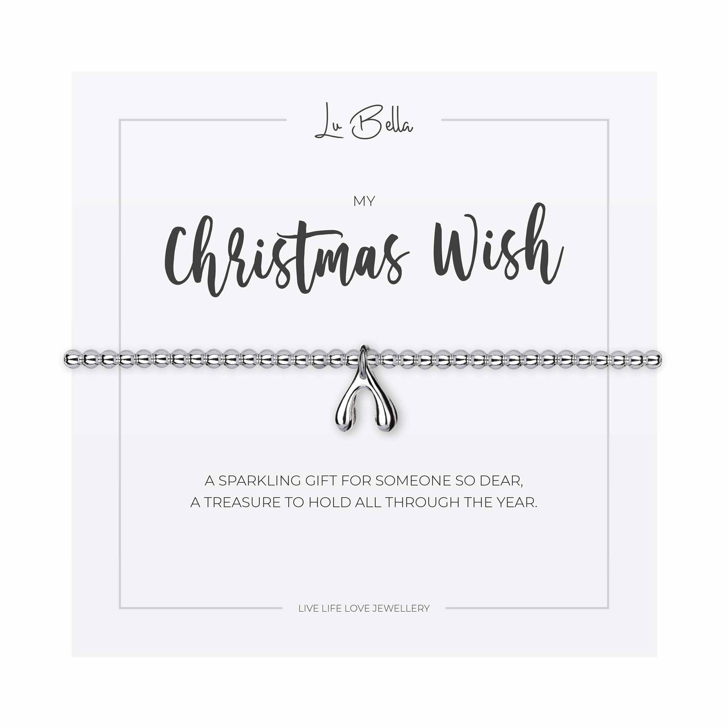 My Christmas Wish Sentiments Friendship Bracelet