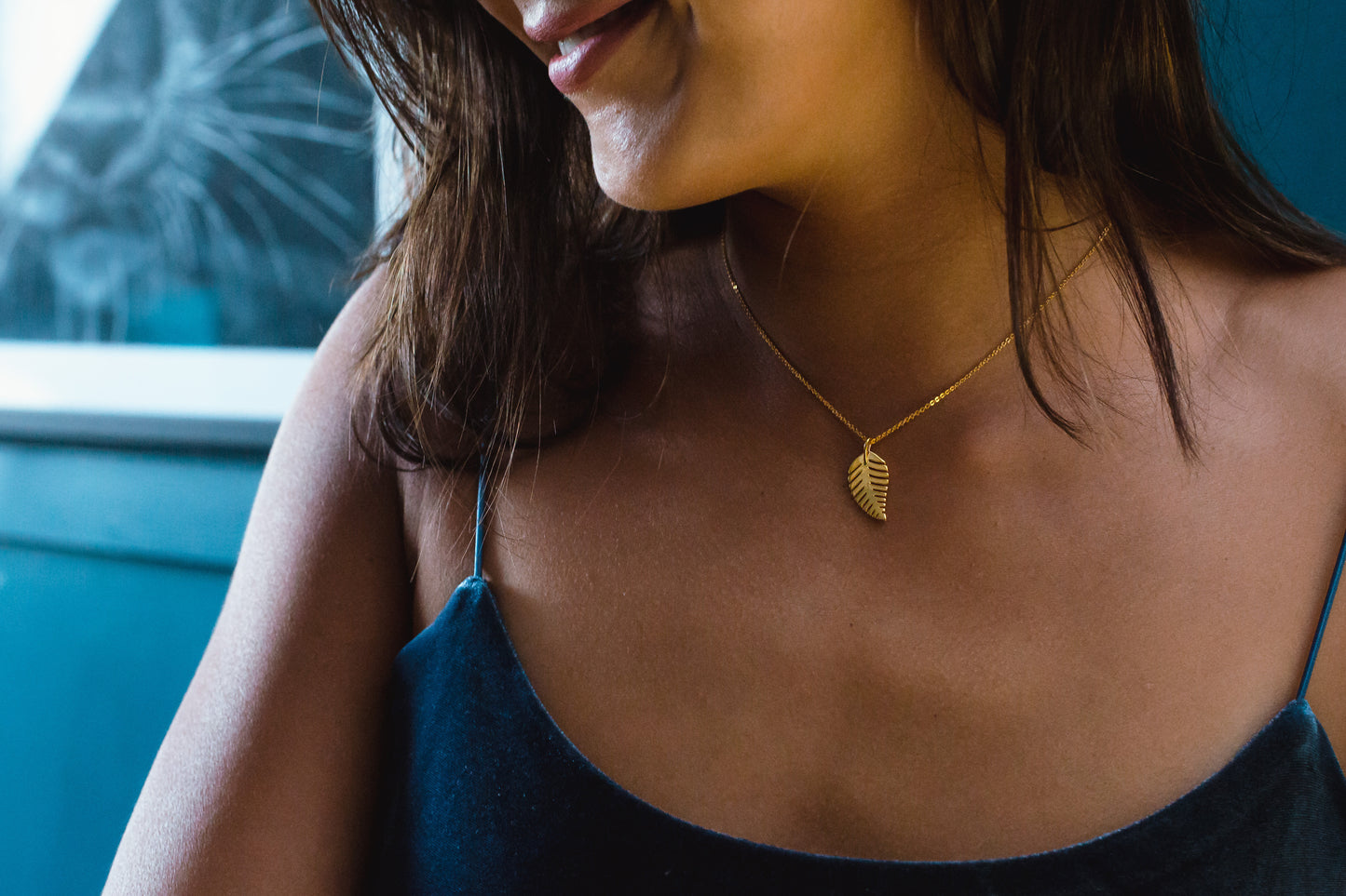 Gaia - Tropical Leaf - Necklace