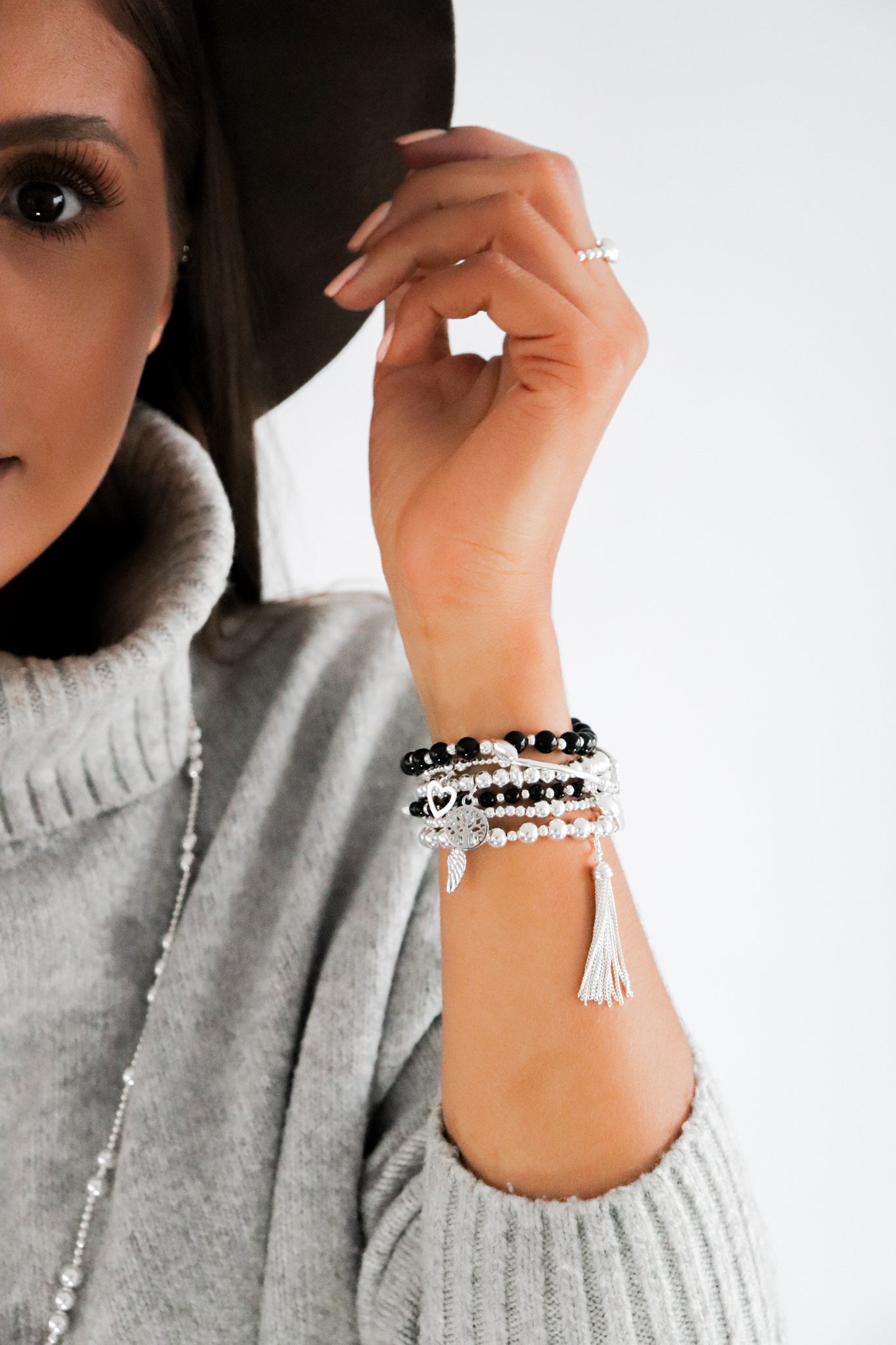 Angel Wing Stacking Bracelet