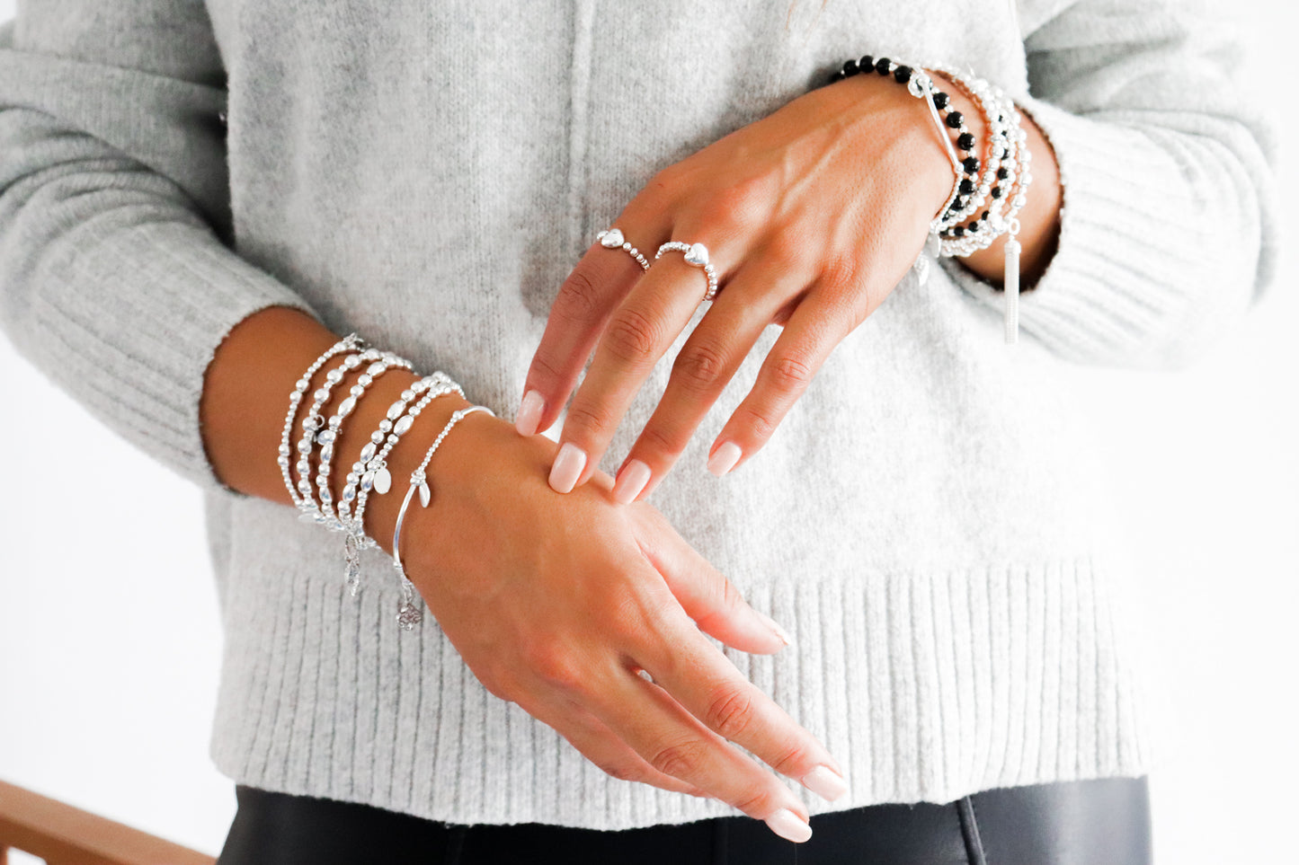 Celtic Noodle Stacking Bracelet