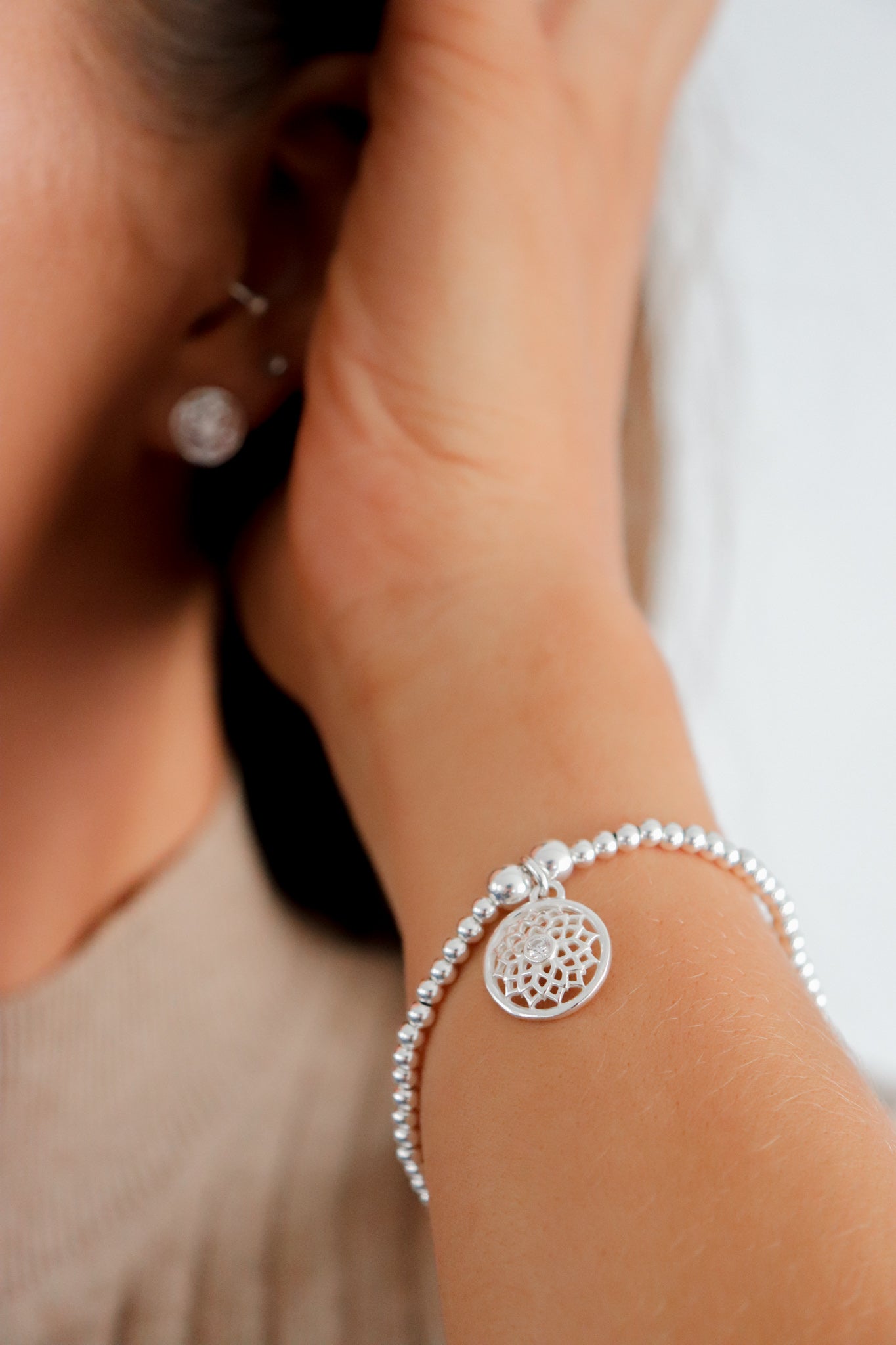 Crown Chakra (Sahasrara) Bracelet