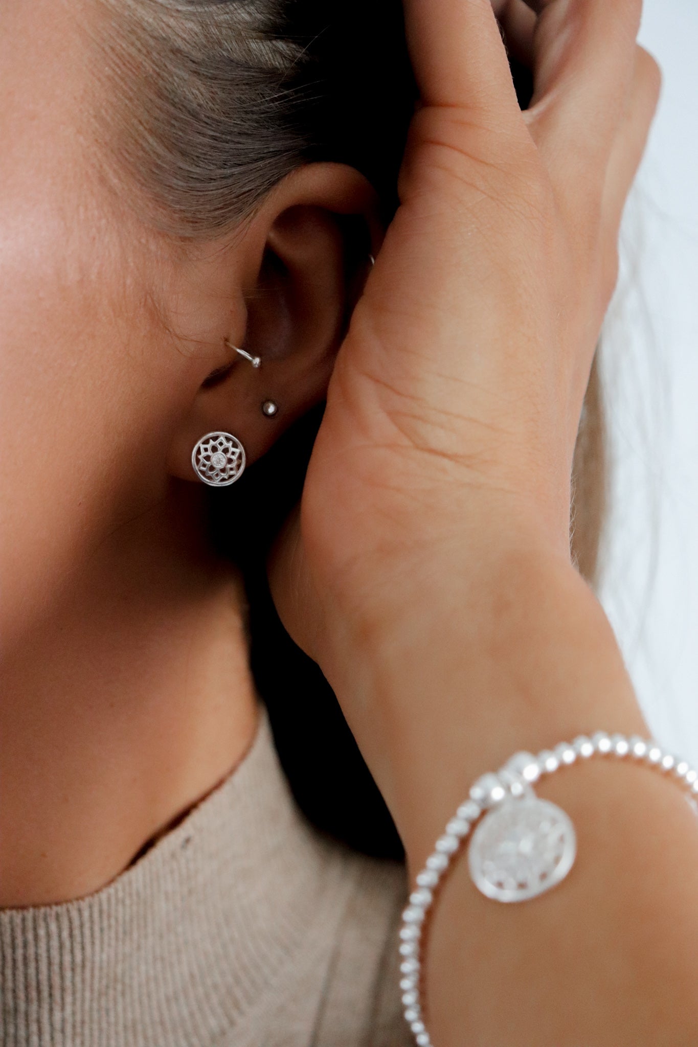 Crown Chakra (Sahasrara) Earrings