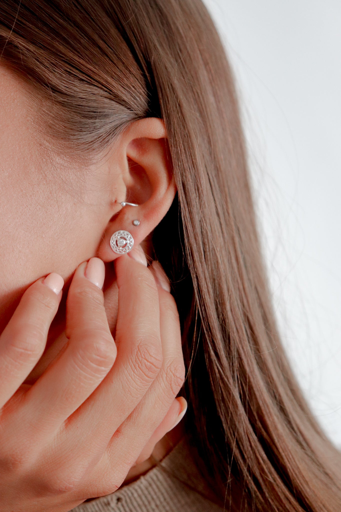 Throat Chakra (Visuddha) Earrings