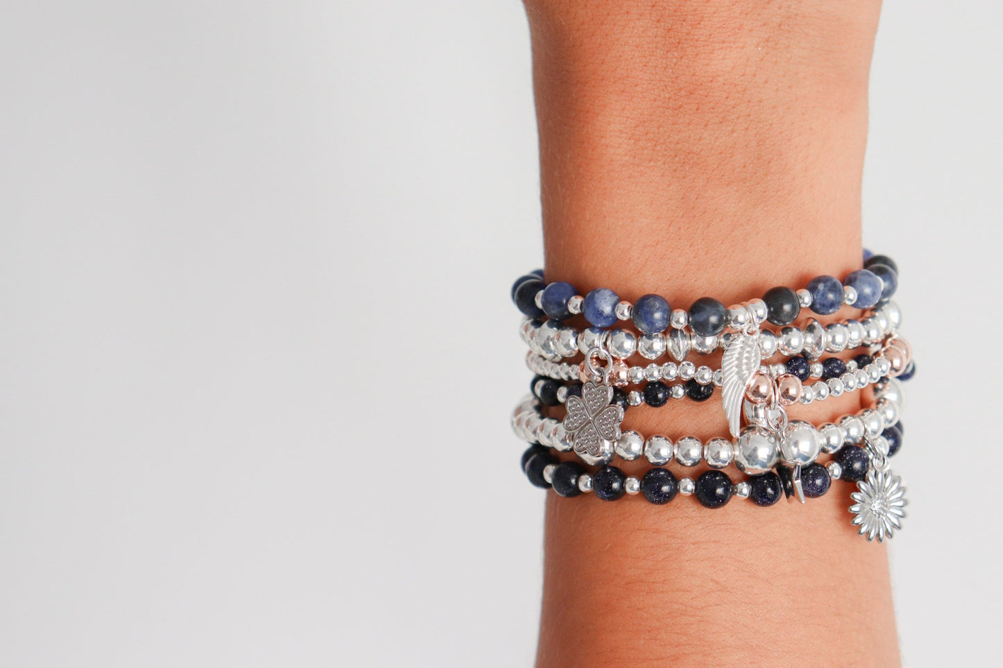 New Beginnings Chunky Stacking Bracelet
