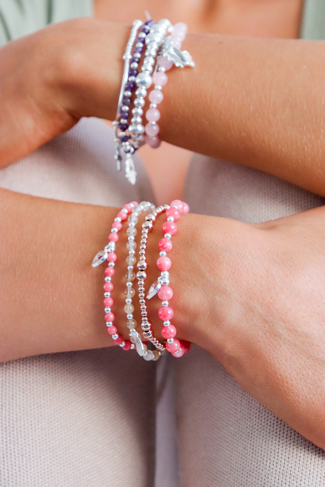 Passion for Life Stacking Bracelet