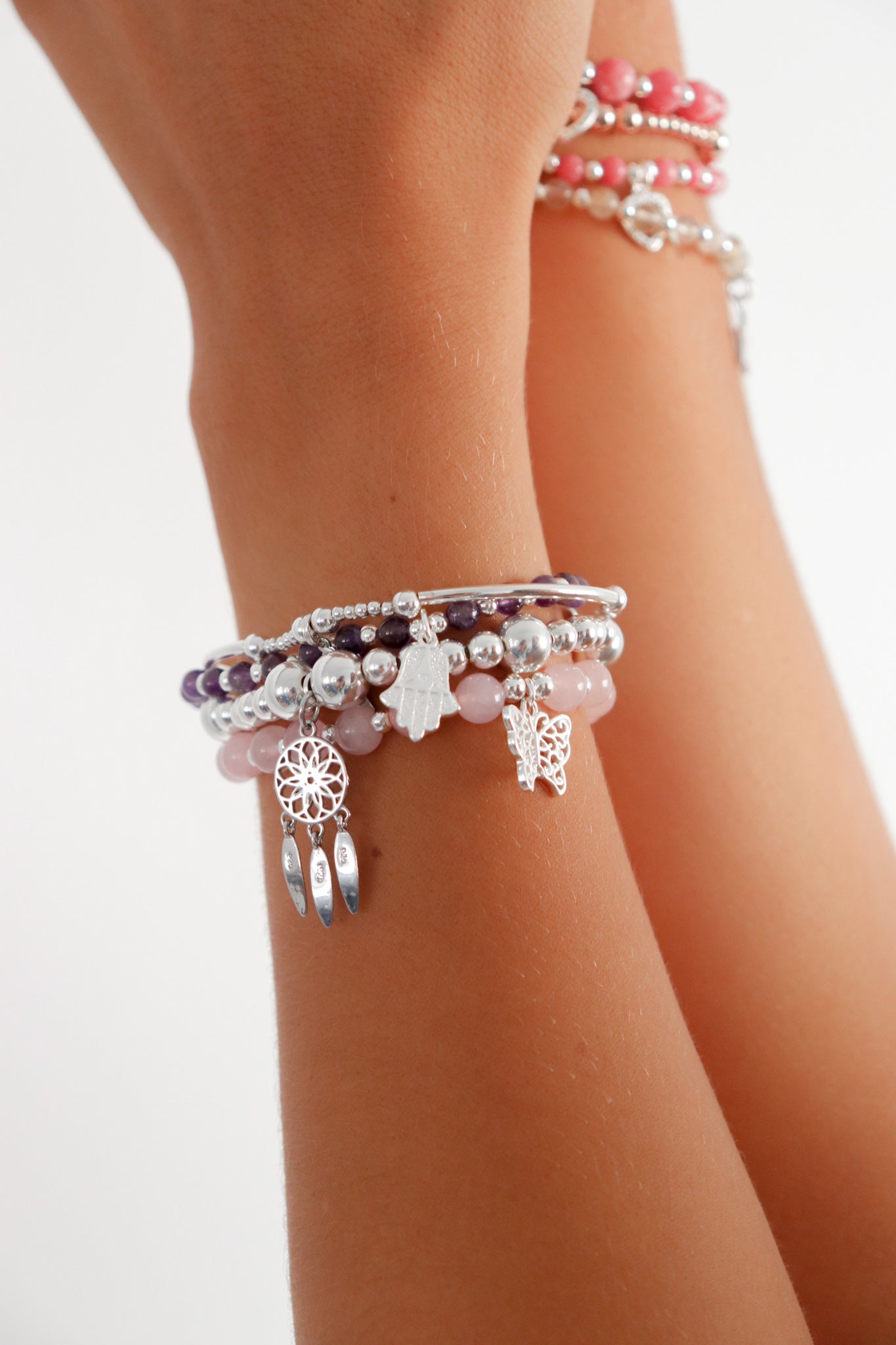 Chunky Dreamcatcher Stacking Bracelet