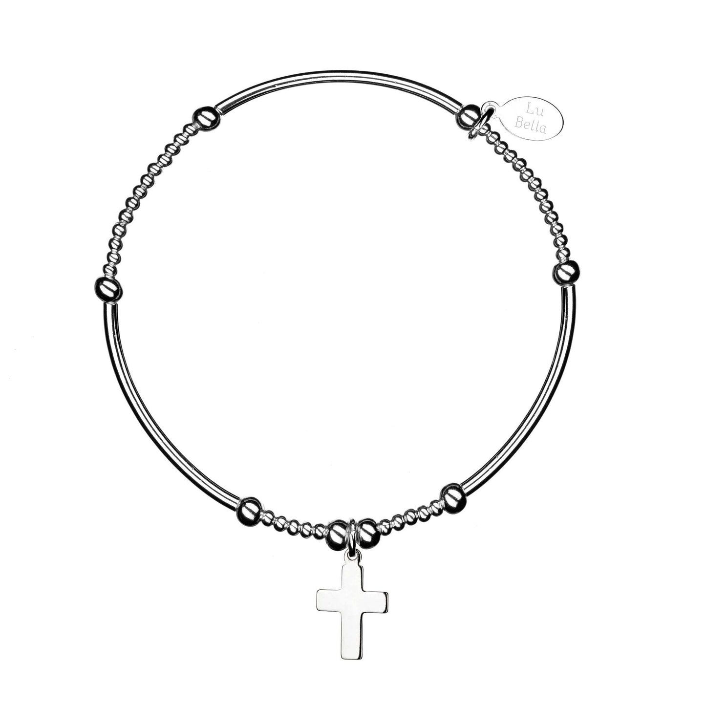 Lu Bella Faith Noodle Stacking Bracelet - LB092