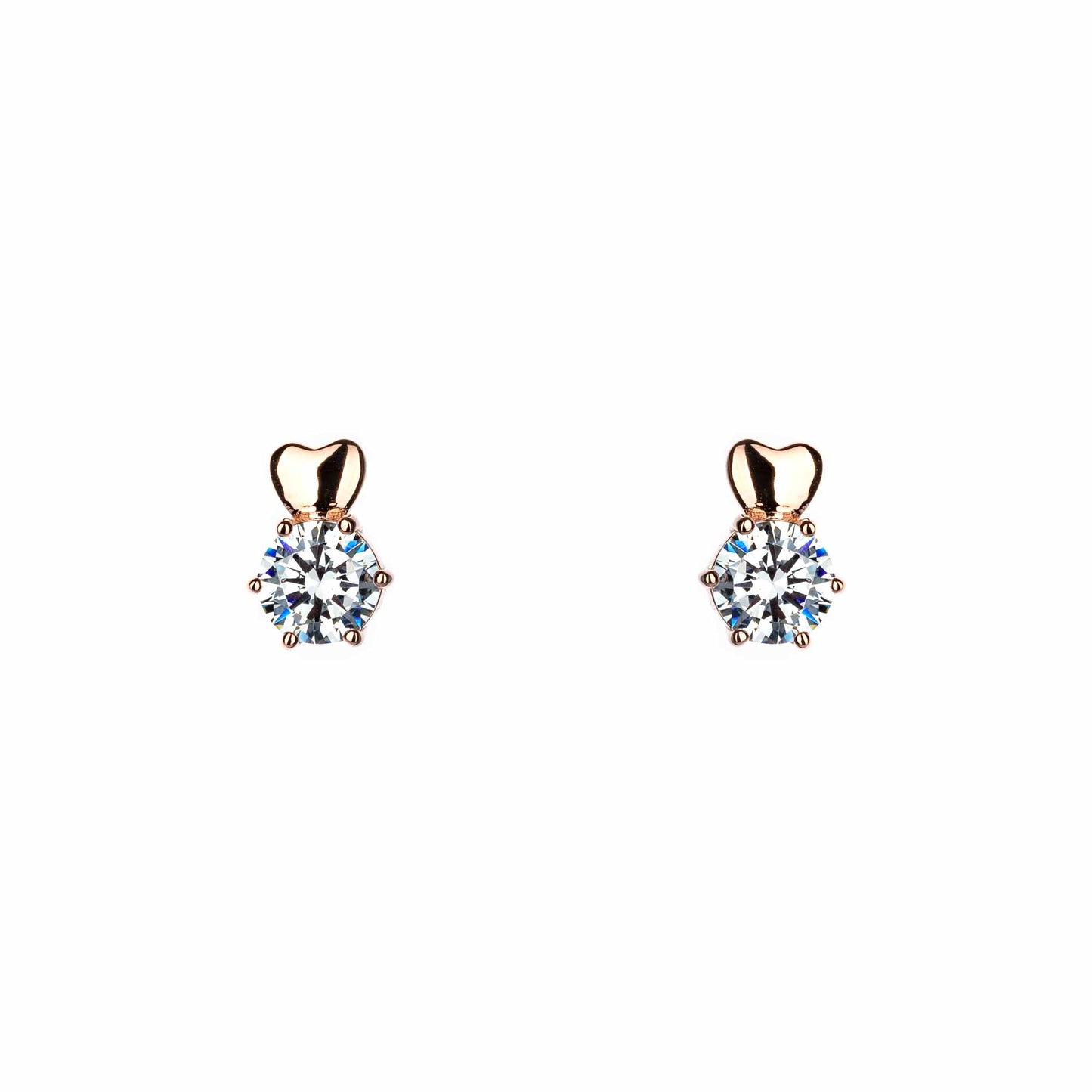 Sirius - Heart & Sparkle - Stud Earrings