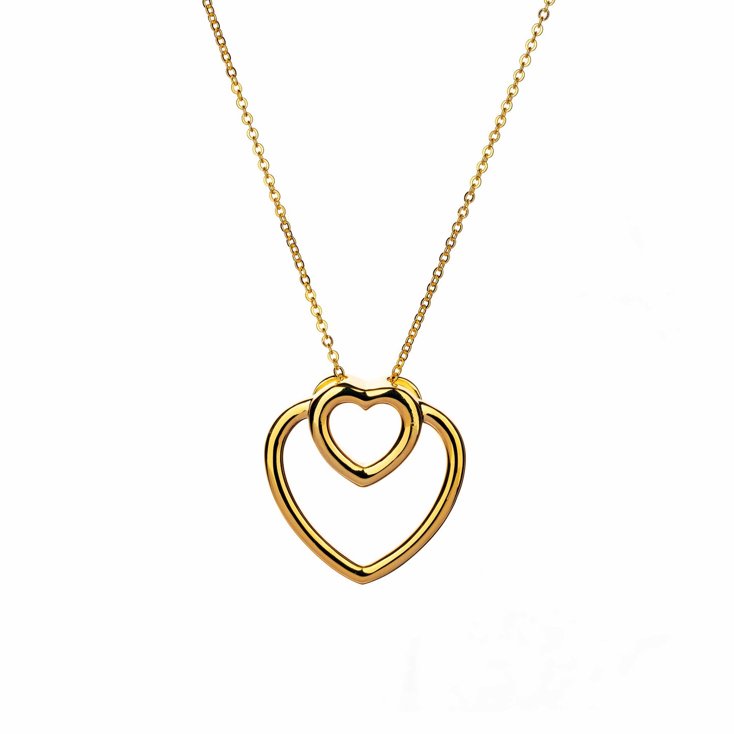 With Love - Dual Hearts - Necklaces