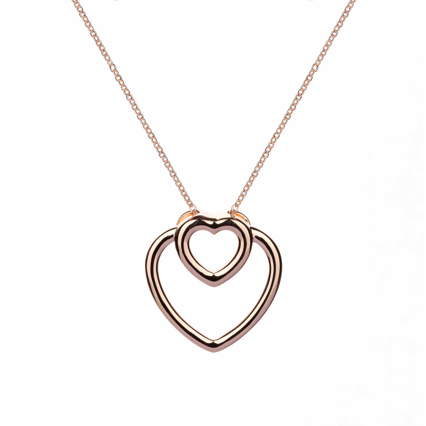 With Love - Dual Hearts - Necklace