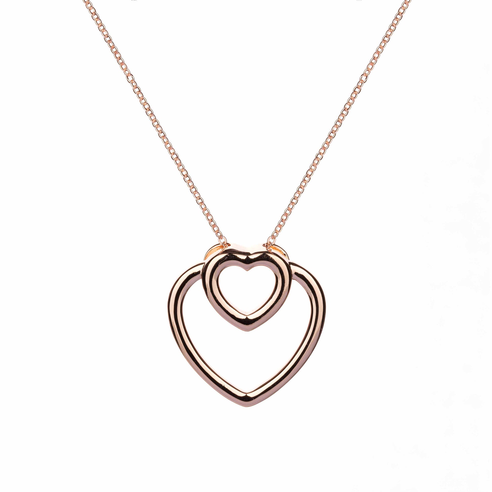 With Love - Dual Hearts - Necklace