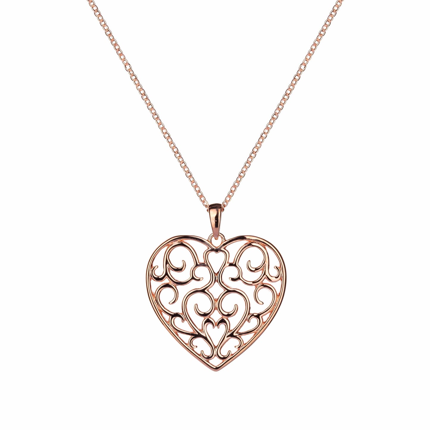 With Love - Filigree Heart - Pendant