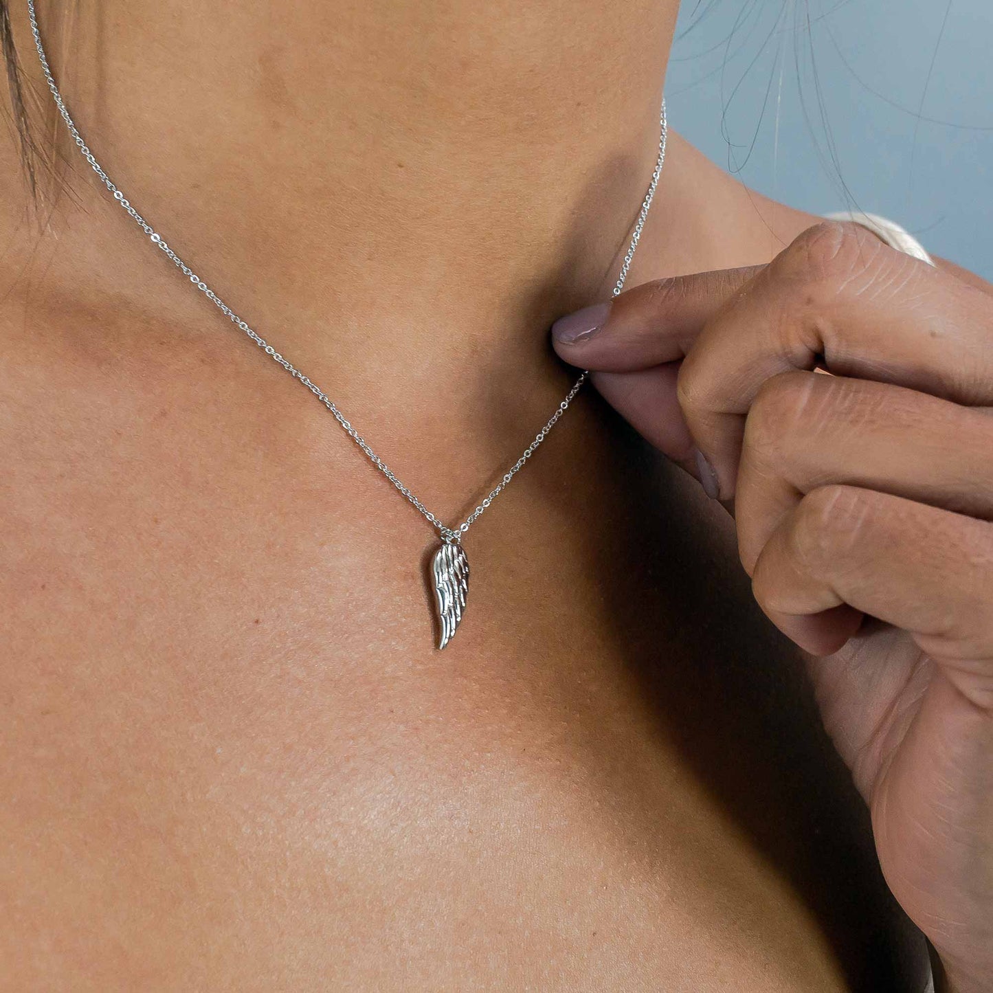 Kalini - Wing Drop - Necklace