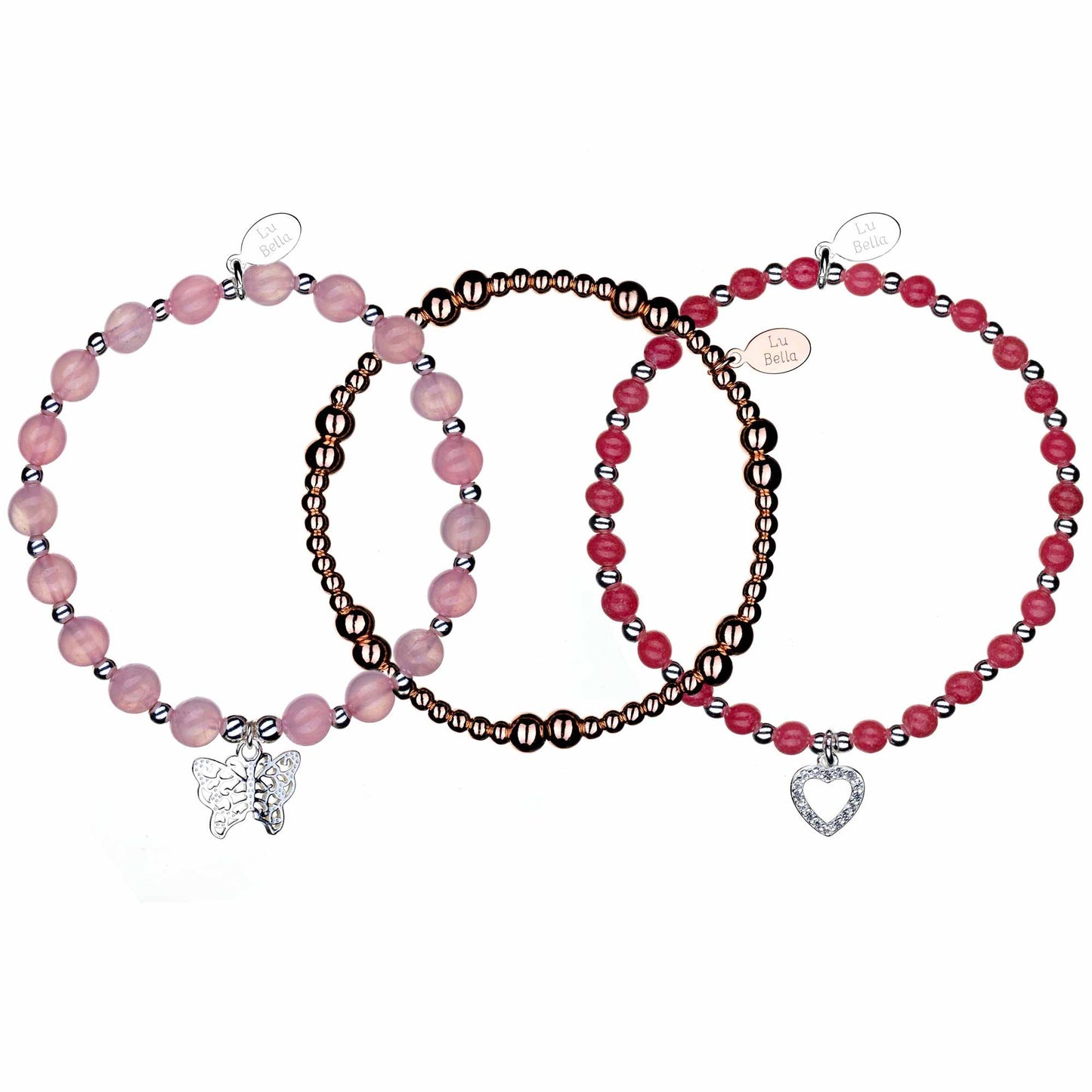 Essence of Life Stacking Bracelets - Set of 3