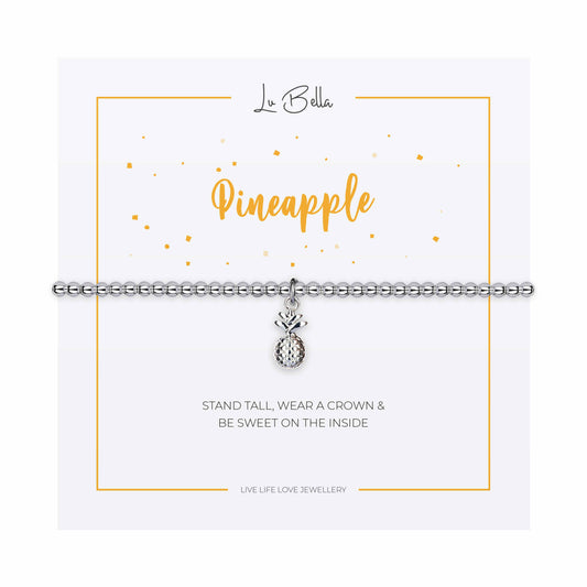 Pineapple Sentiments Friendship Bracelet