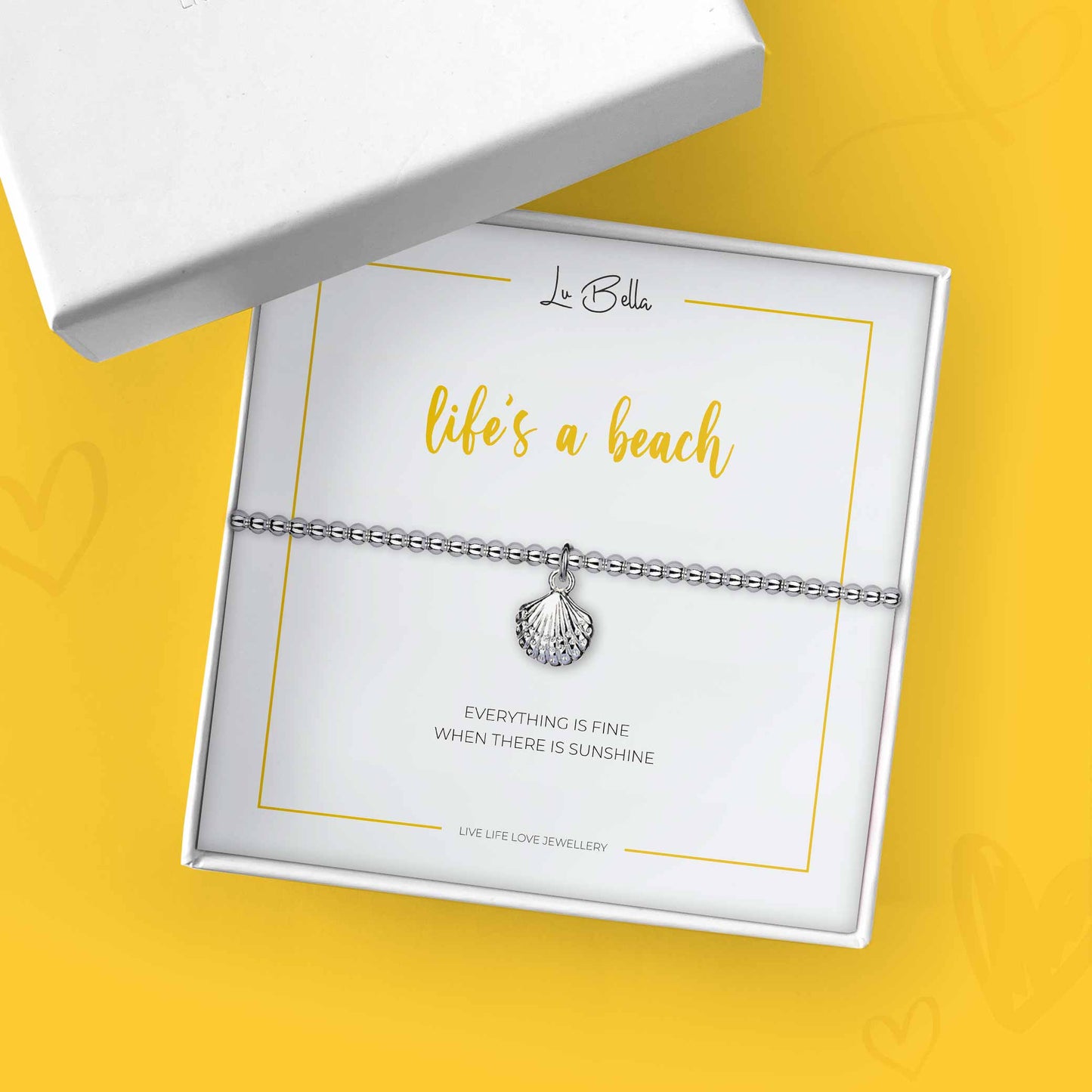 Life’s A Beach Sentiments Friendship Bracelet