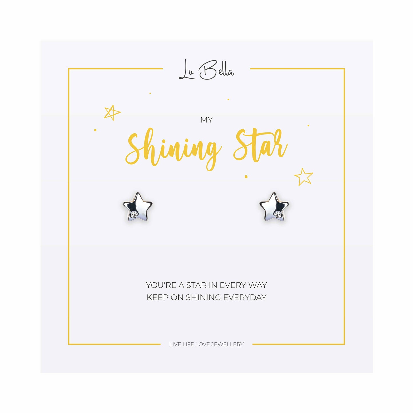 My Shining Star Sentiments Earrings