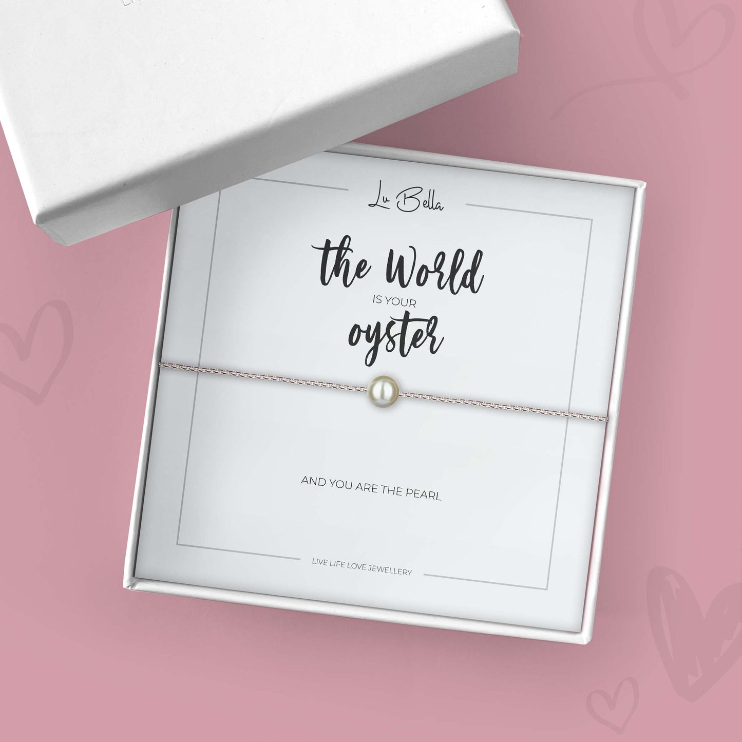 The World Is Your Oyster Travel Sentiments Friendship Bracelet