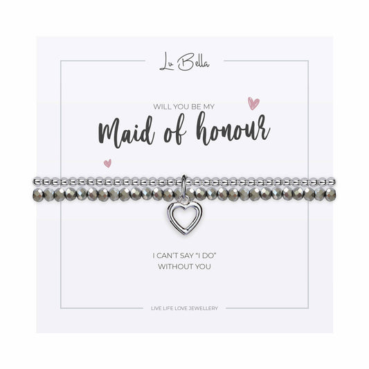 Will You Be My Maid Of Honour Sentiments Friendship Bracelet