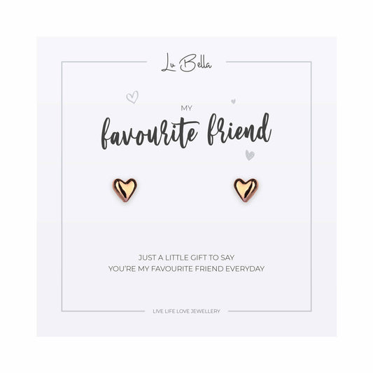 My Favourite Friend Sentiments Earrings