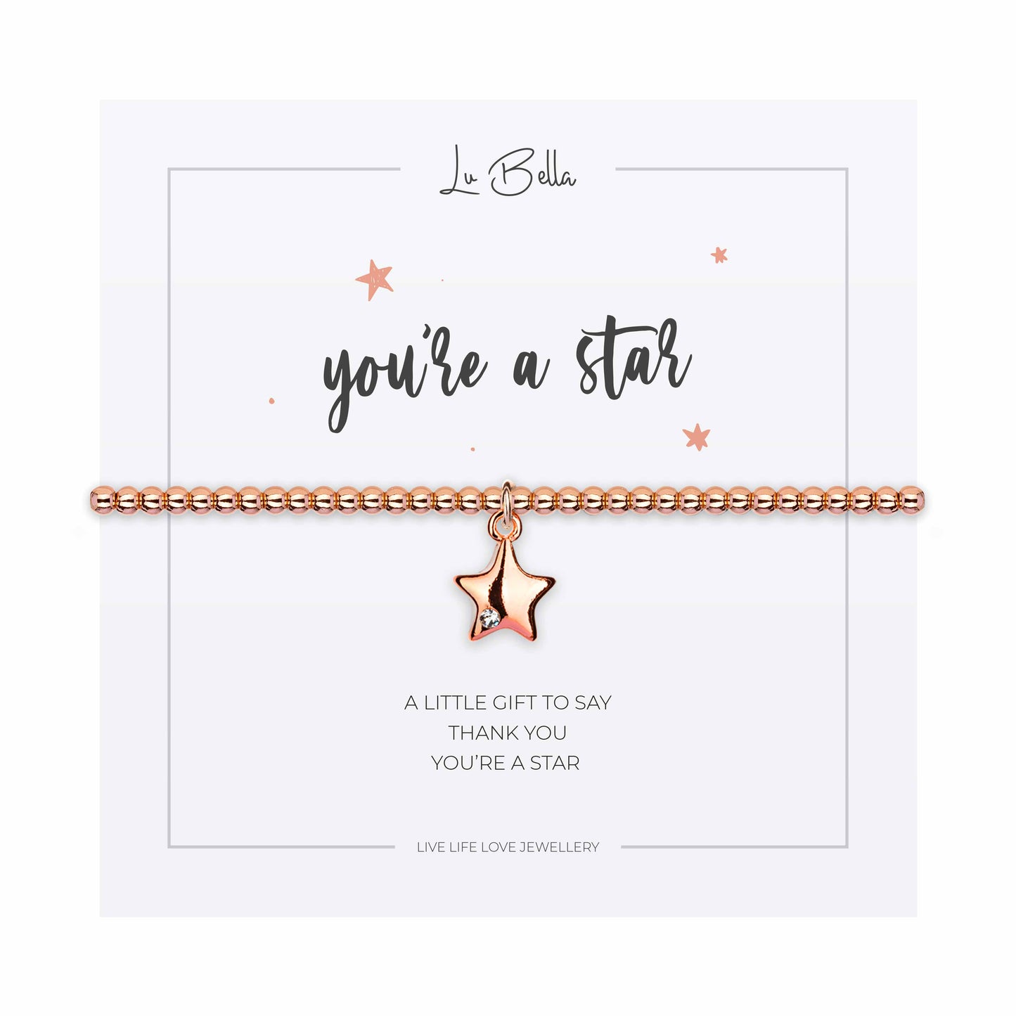 You’re A Star Sentiments Friendship Bracelet