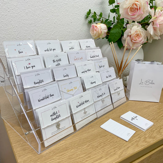 Mother's Day Sentiments Jewellery 60pc Bundle with POS Stand