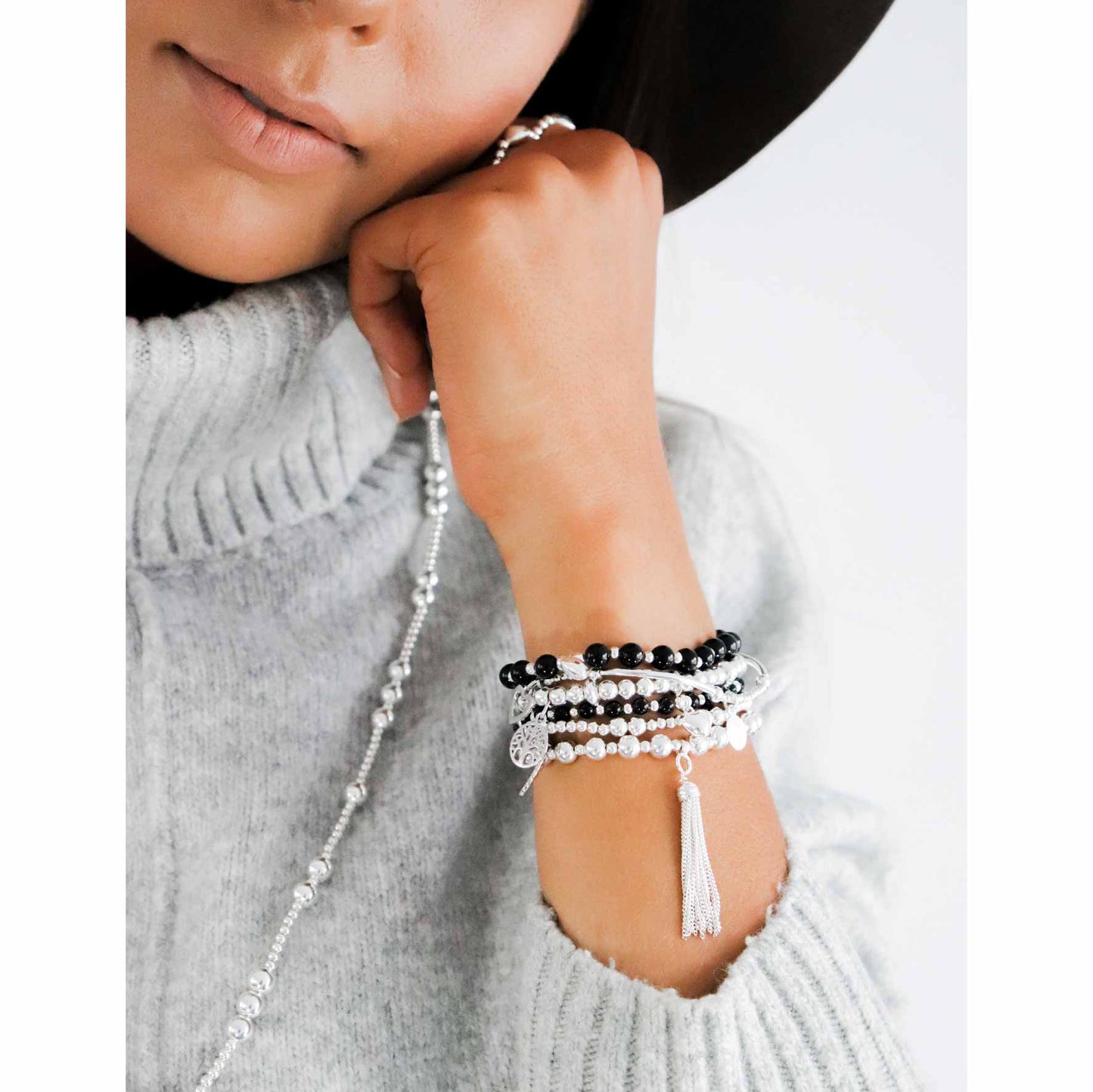 New Angel Stacking Bracelets - Set of 2