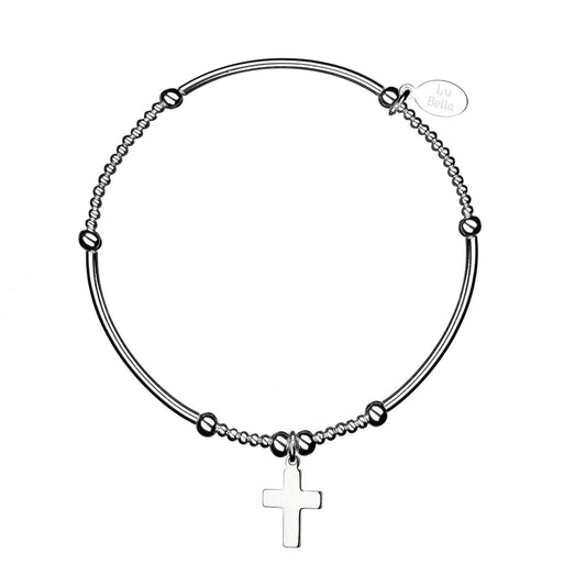 Lu Bella Faith Noodle Stacking Bracelet - LB092