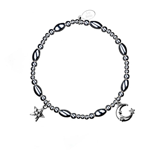 Moon & Stars Stacking Bracelet