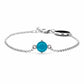 Lu Bella December Birthstone Bracelet - Turquoise - LBBB012