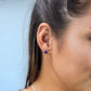 Lu Bella February Birthstone Earrings - Amethyst - LBBE002