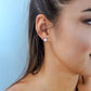 Lu Bella June Birthstone Earrings - Pearl - LBBE006