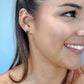 Lu Bella August Birthstone Earrings - Peridot - LBBE008