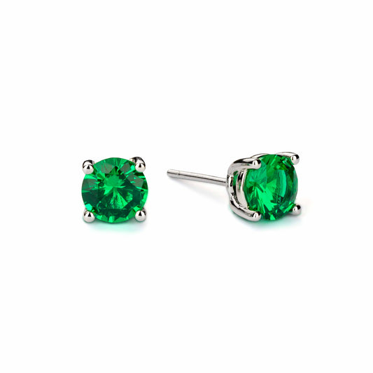 Lu Bella August Birthstone Earrings - Peridot - LBBE008