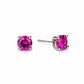 Lu Bella October Birthstone Earrings - Pink Tourmaline - LBBE010