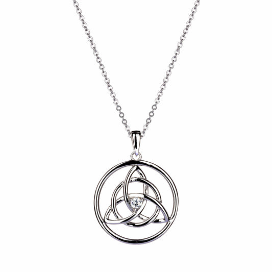 Forever - Triquetra - Celtic Necklace