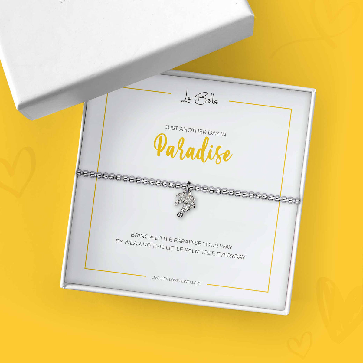 Just Another Day Paradise Sentiments Friendship Bracelet