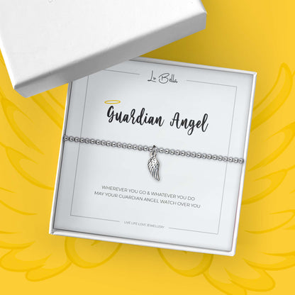Guardian Angel Sentiments Friendship Bracelet