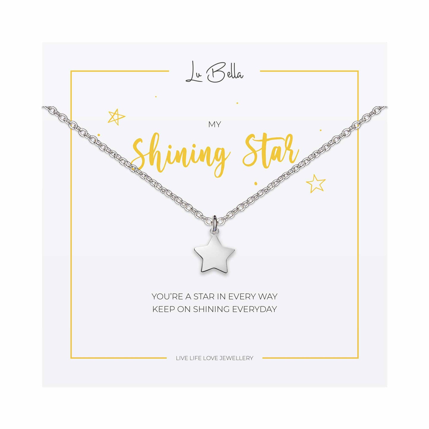 My Shining Star Sentiments Necklace
