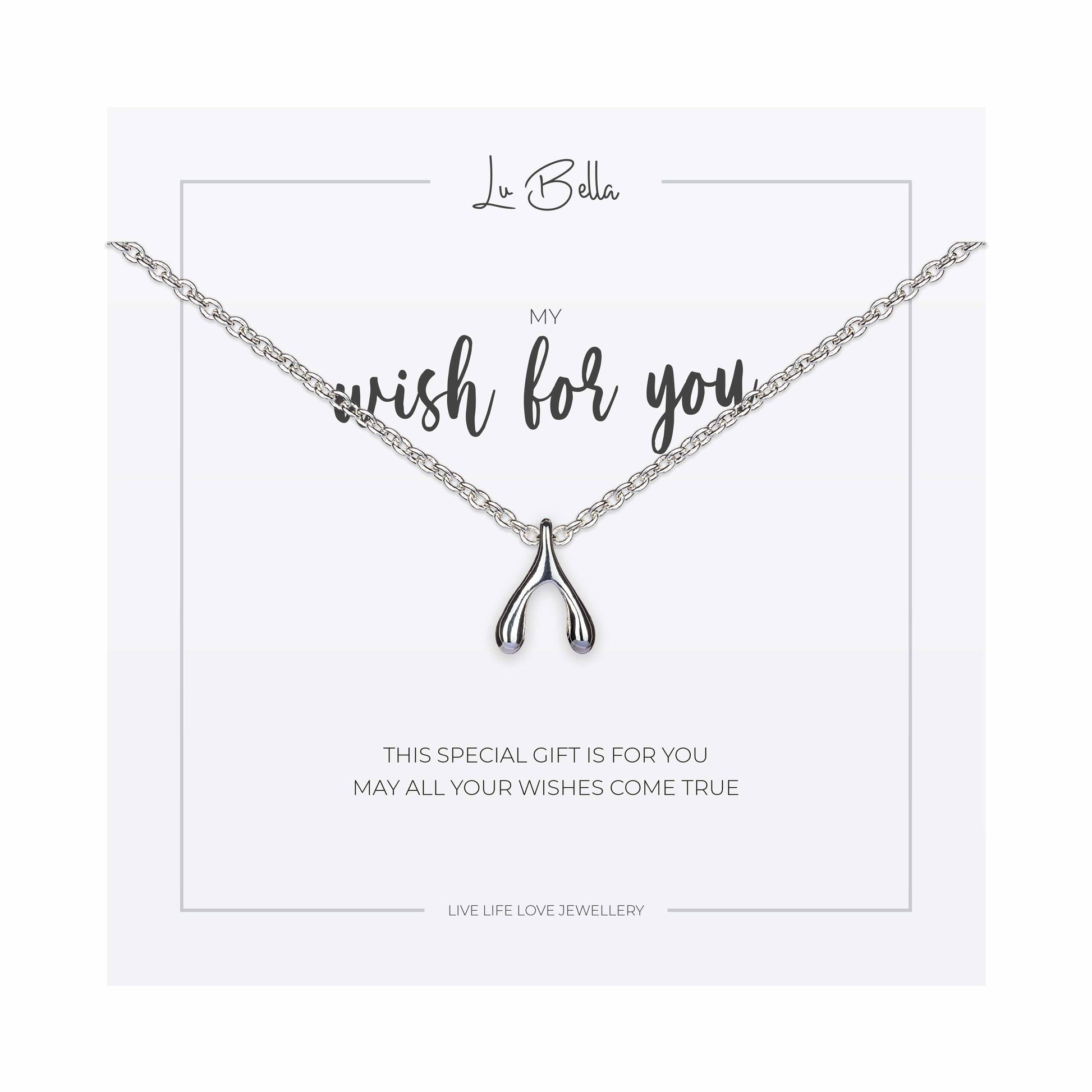 My Wish For You Sentiments Necklace