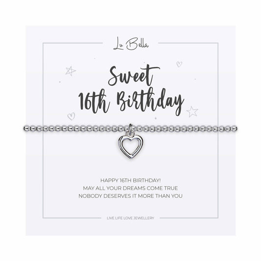 Sweet 16th Birthday Sentiments Friendship Bracelet