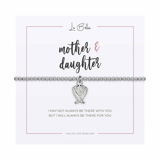Mother & Daughter Sentiments Friendship Bracelet