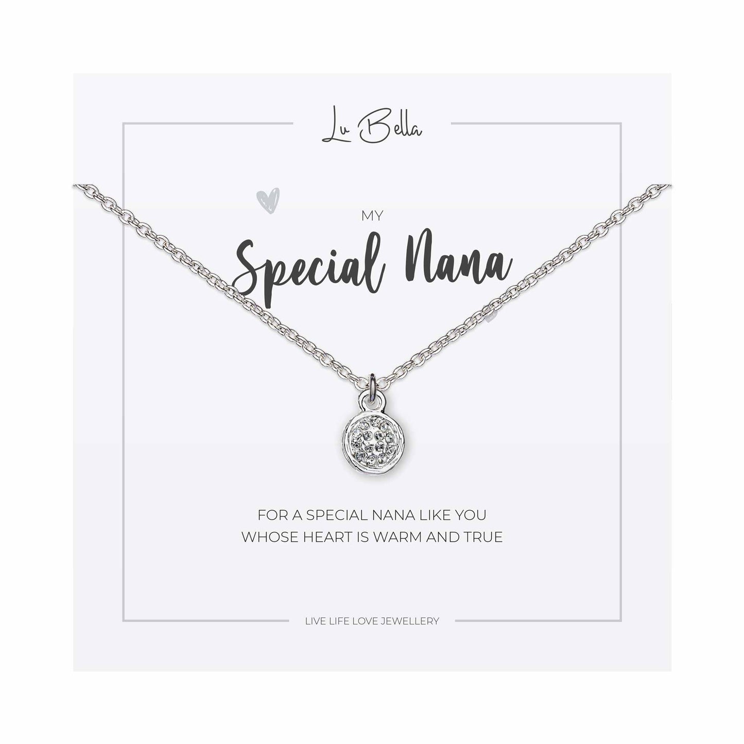 My Special Nana Sentiments Necklace