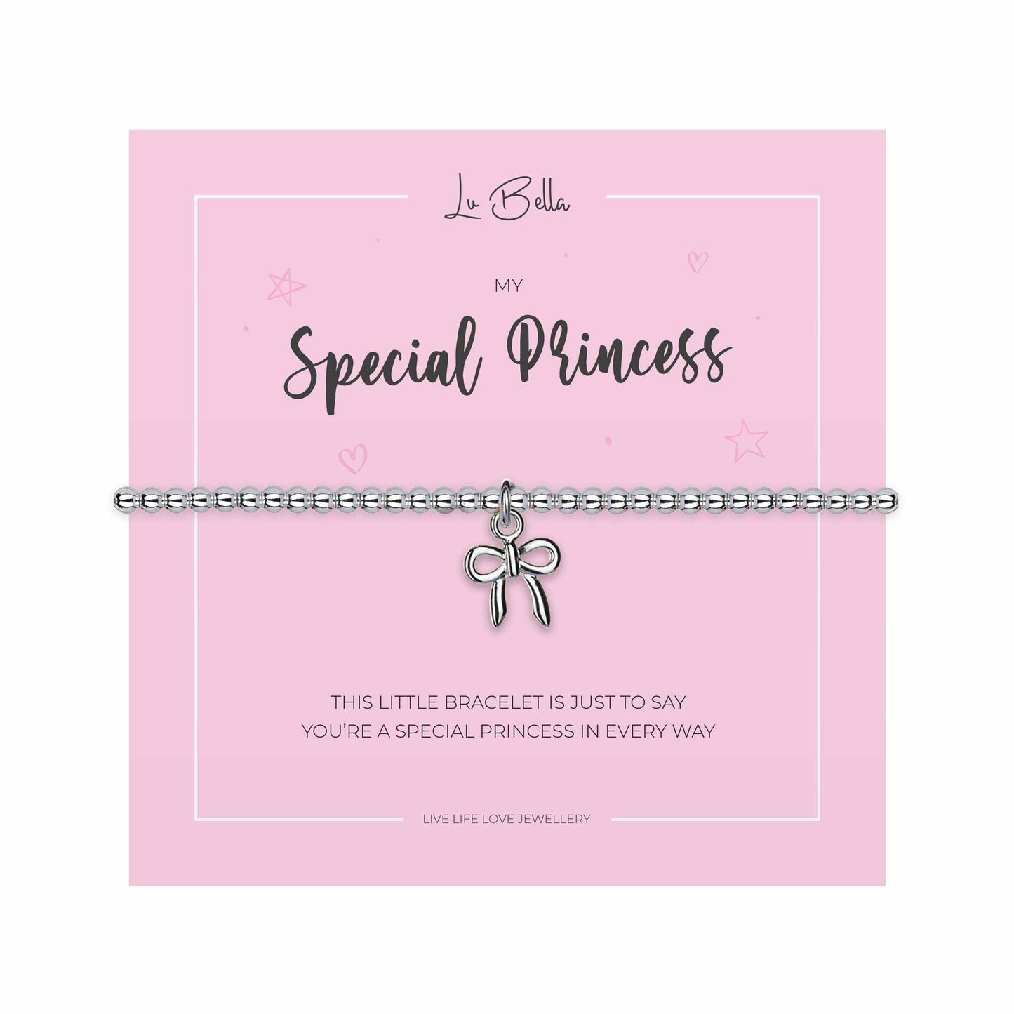 My Special Princess Children Sentiments Bracelet