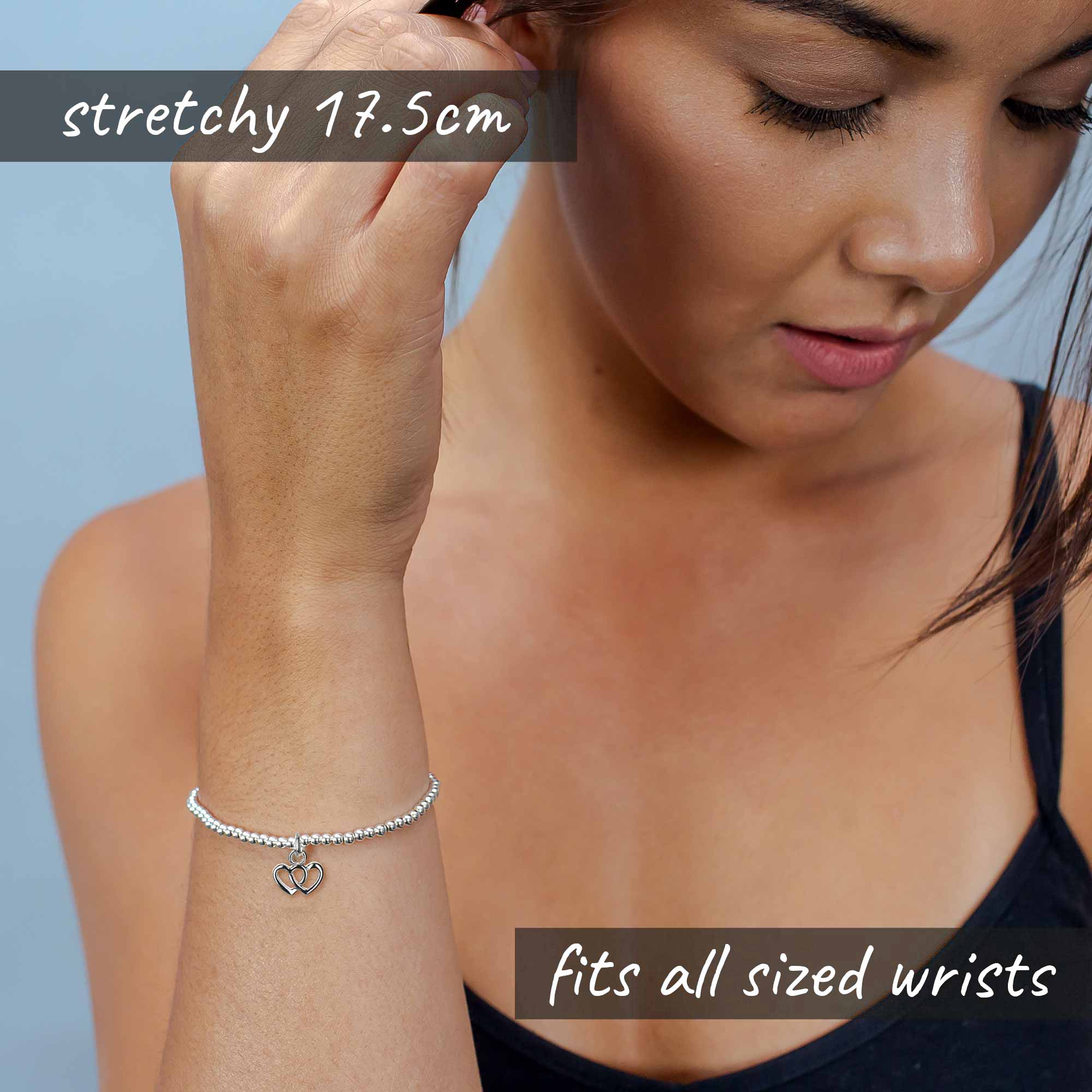 Silver on sale 21st bracelet